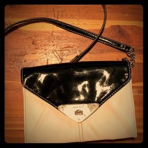 White and black Clutch